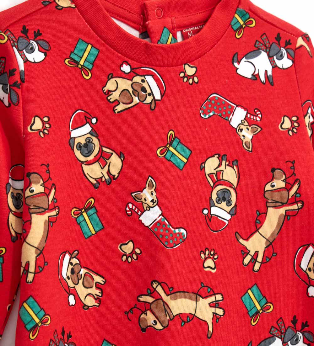 Christmas Capsule Baby Boy Christmas Playsuit