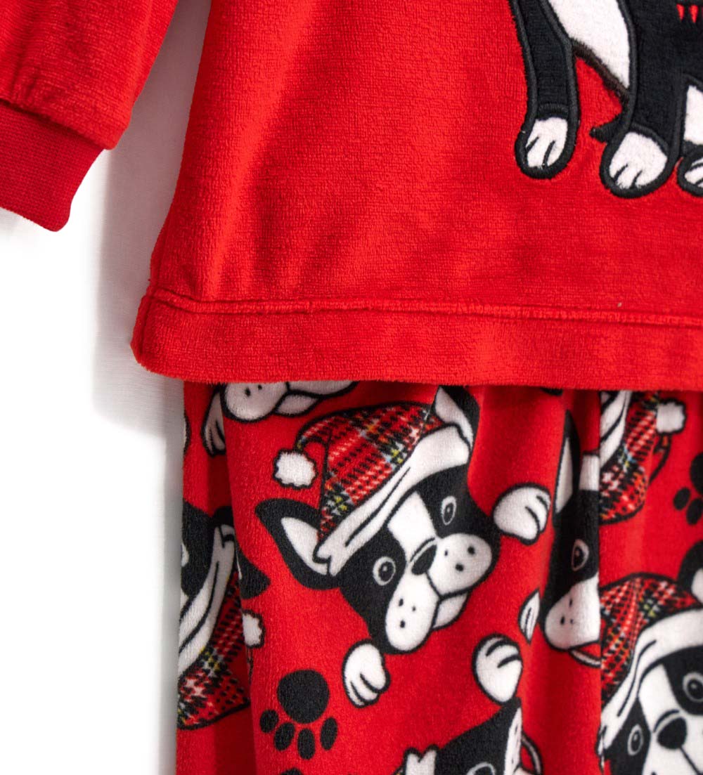 Christmas Capsule Baby Boy Eco Fur Pajamas