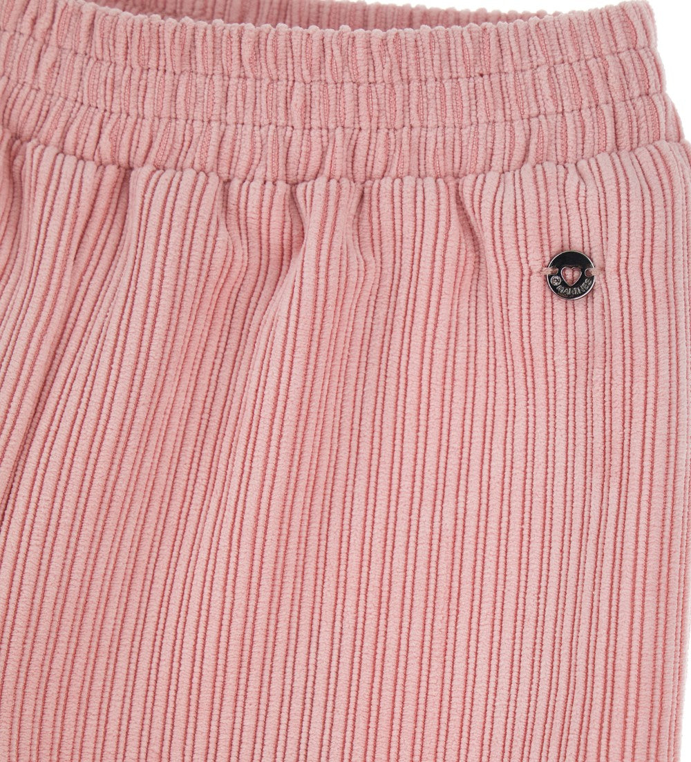 Heartbeat Baby Girl Velvet Pants