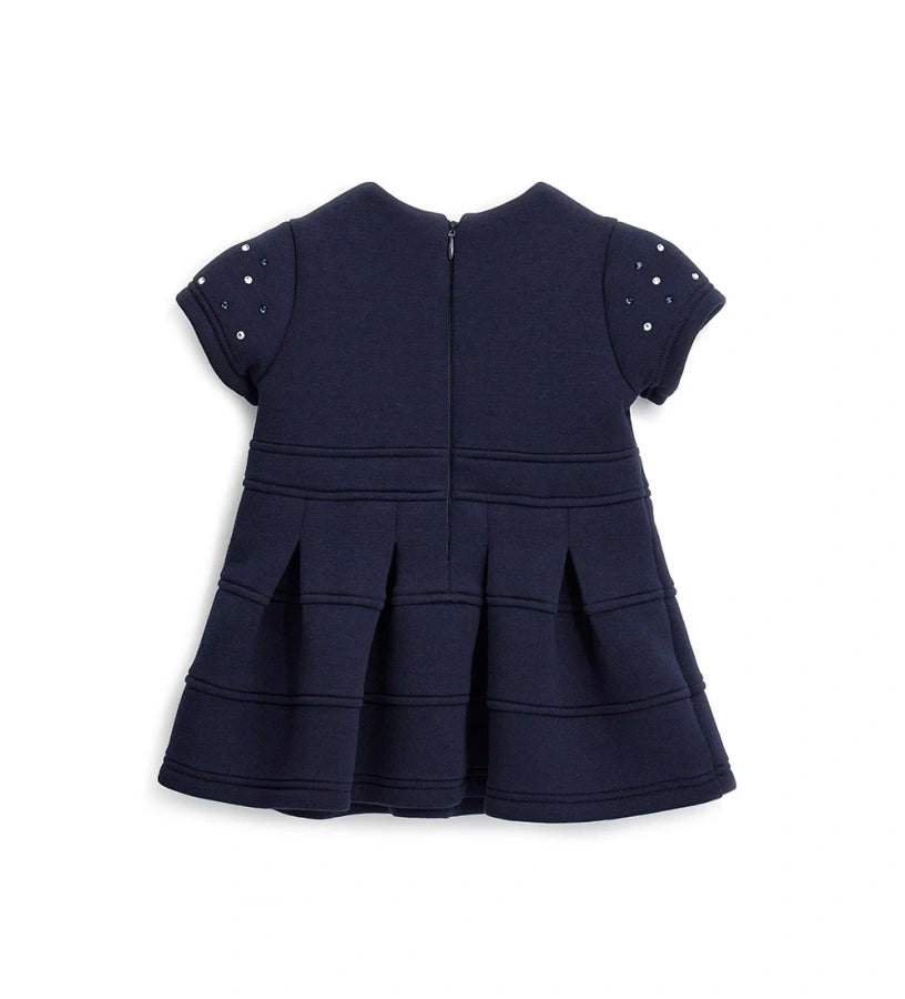 Natalizio Baby Girl Dress With Hearts