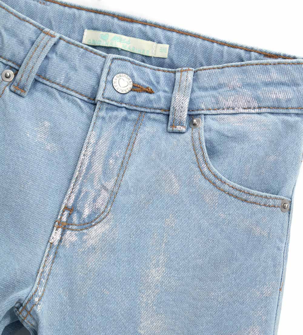 Glow In The Cold Girl Wide Leg Jeans