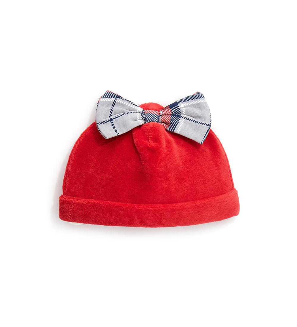 Natalizio Newborn Chenille Hat 2
