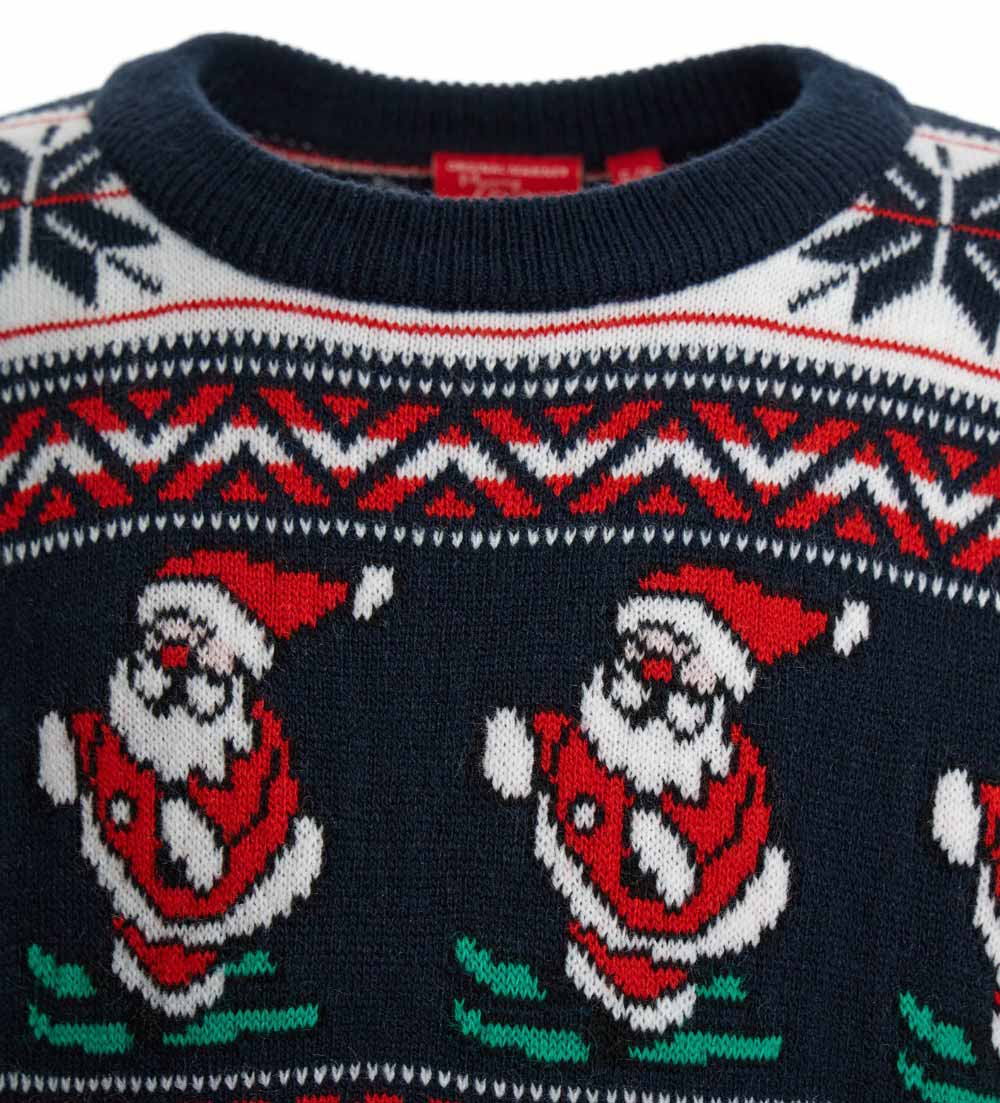Christmas Capsule Boy Mixed Yarn Sweater