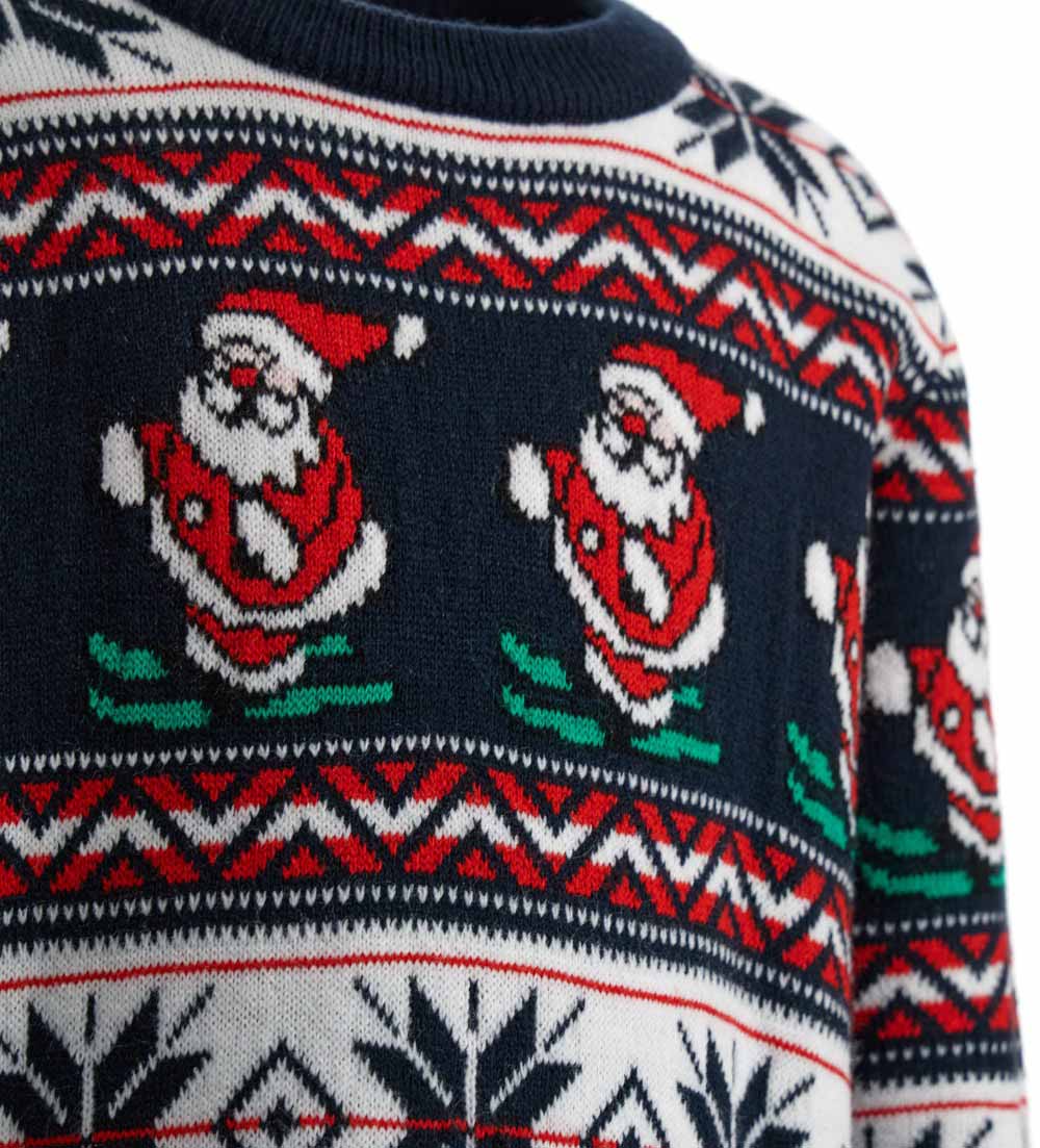 Christmas Capsule Boy Mixed Yarn Sweater