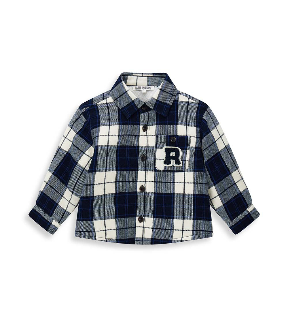 Natural Varsity Baby Boy Shirt ML Shirts & Tops