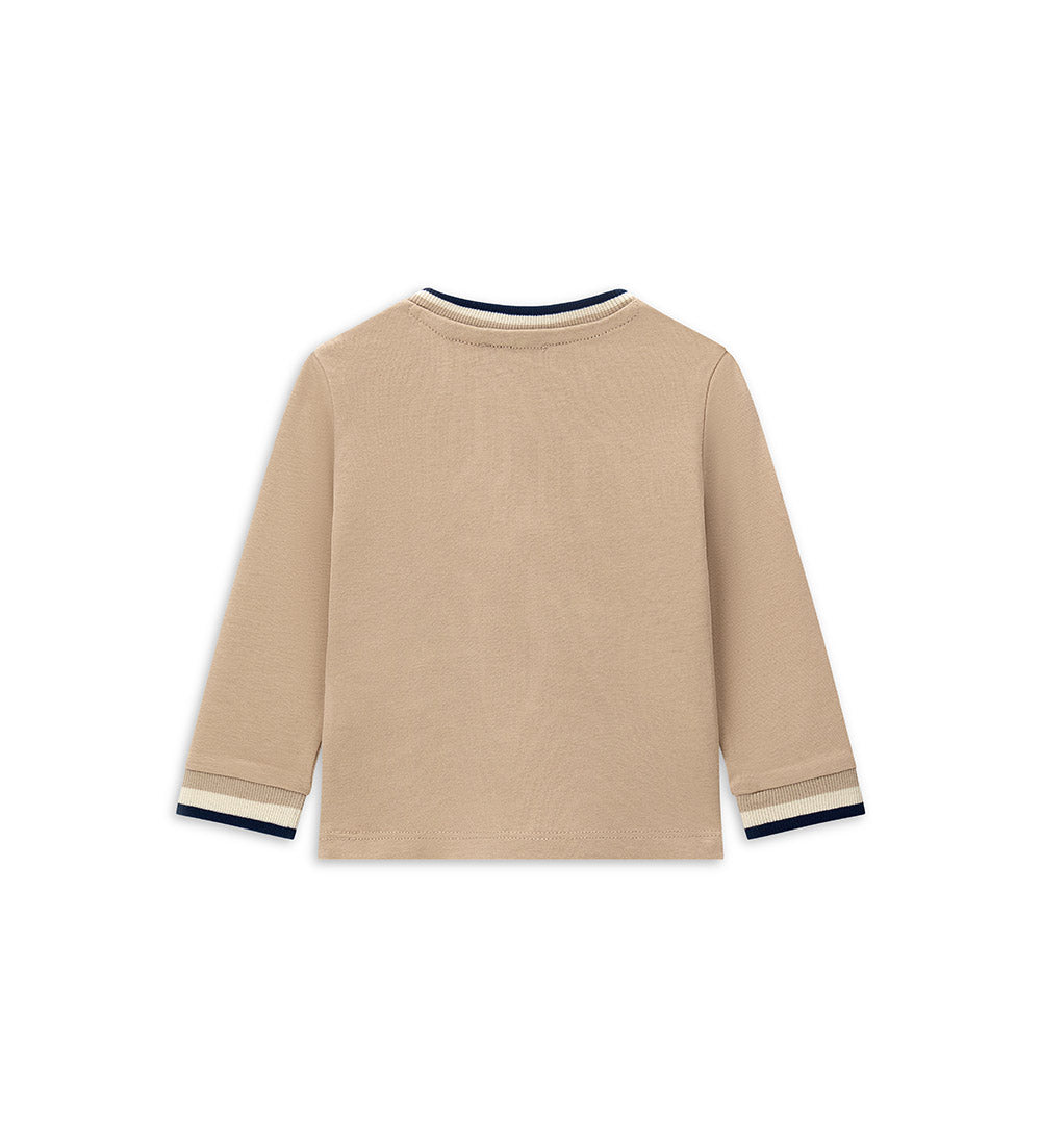 Natural Varsity T-shirt Jersey Baby Boy