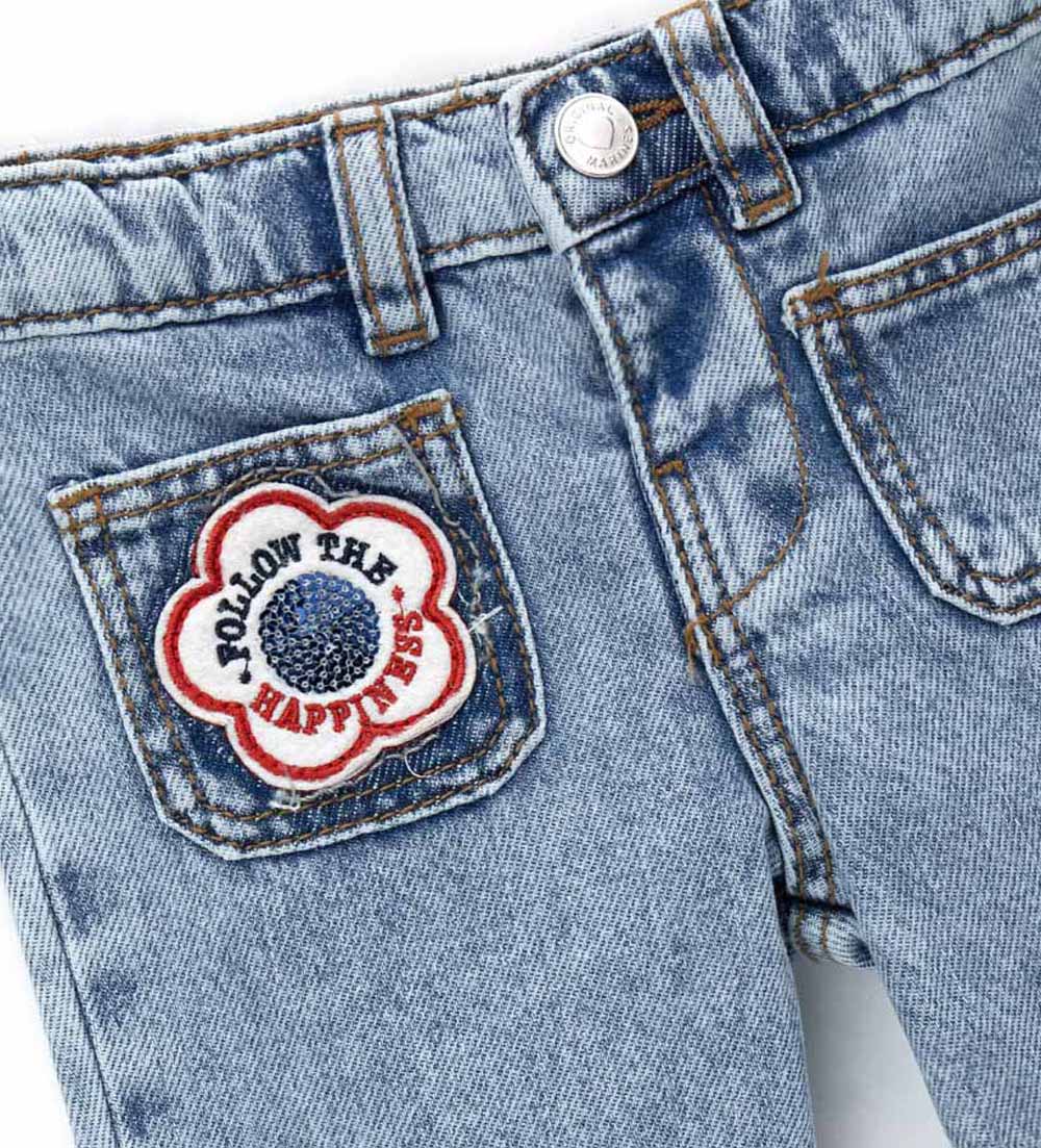 Back To School Baby Girl Trouser Denim Pants