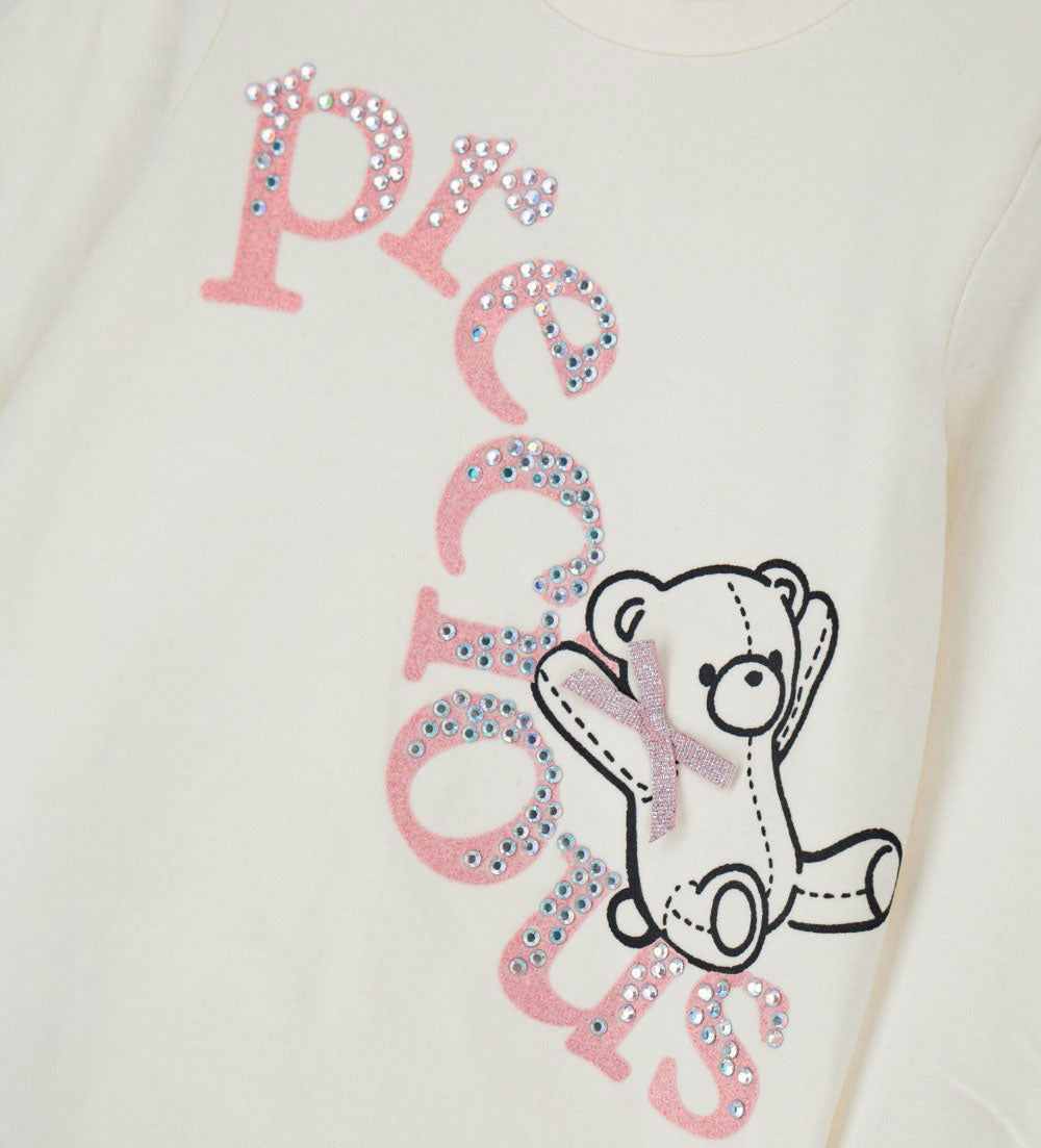 Teddy T-shirt Jersey Baby Girl