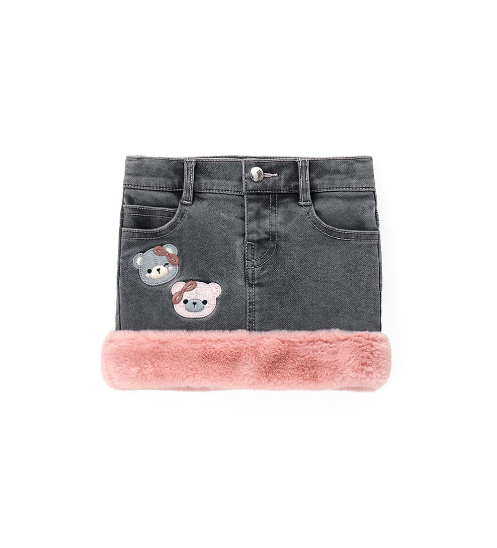 Teddy Skirt Jegging Baby Girl