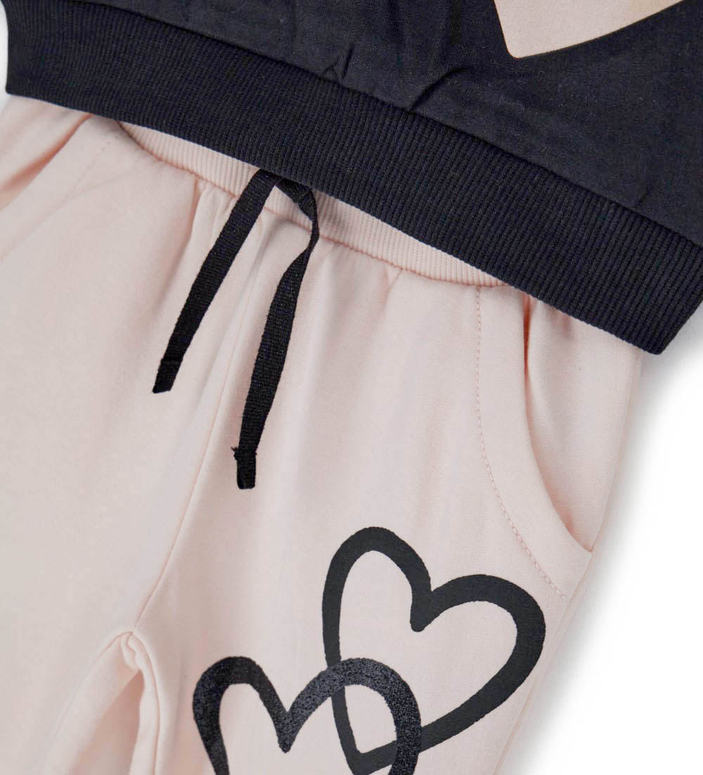 Teddy Set Fleece Baby Girl