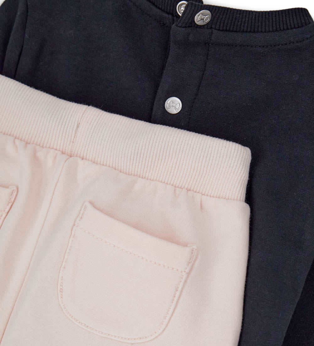 Teddy Set Fleece Baby Girl