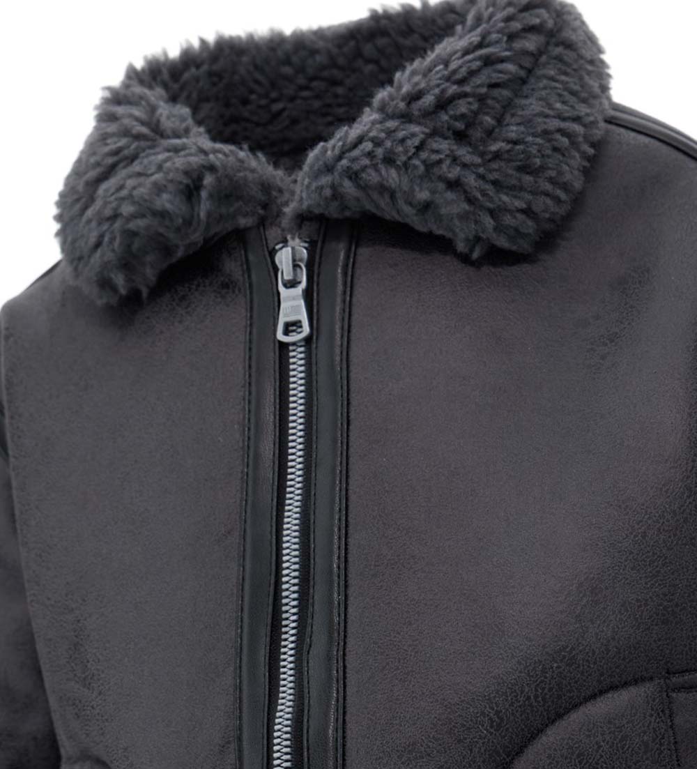Jackets Boy Jacket Leather Effect Coats & Jackets