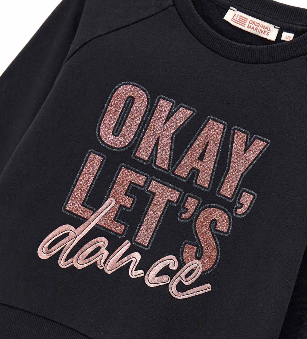 Dance Academy Girl Sweatshirt with Collar Shirts & Tops
