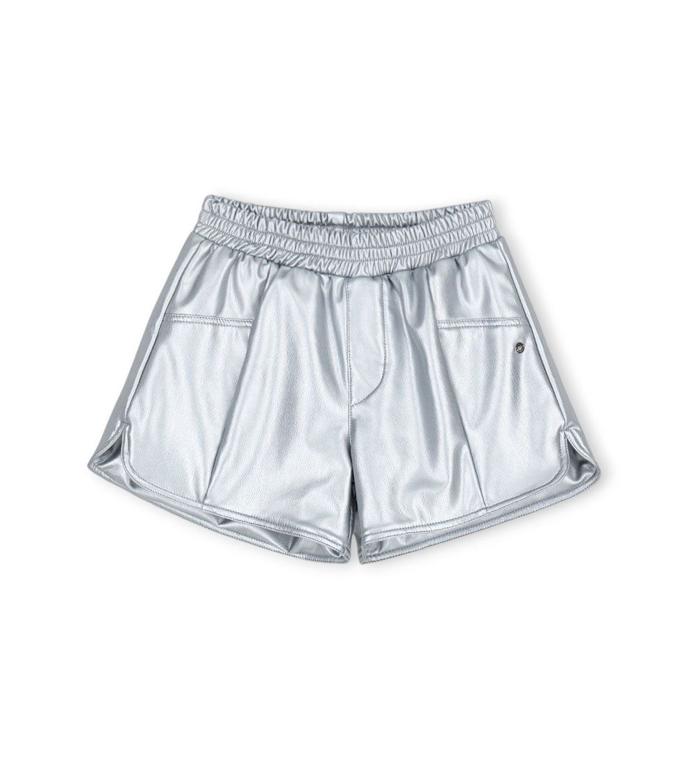 Ski Club Bermuda Faux Leather Girl