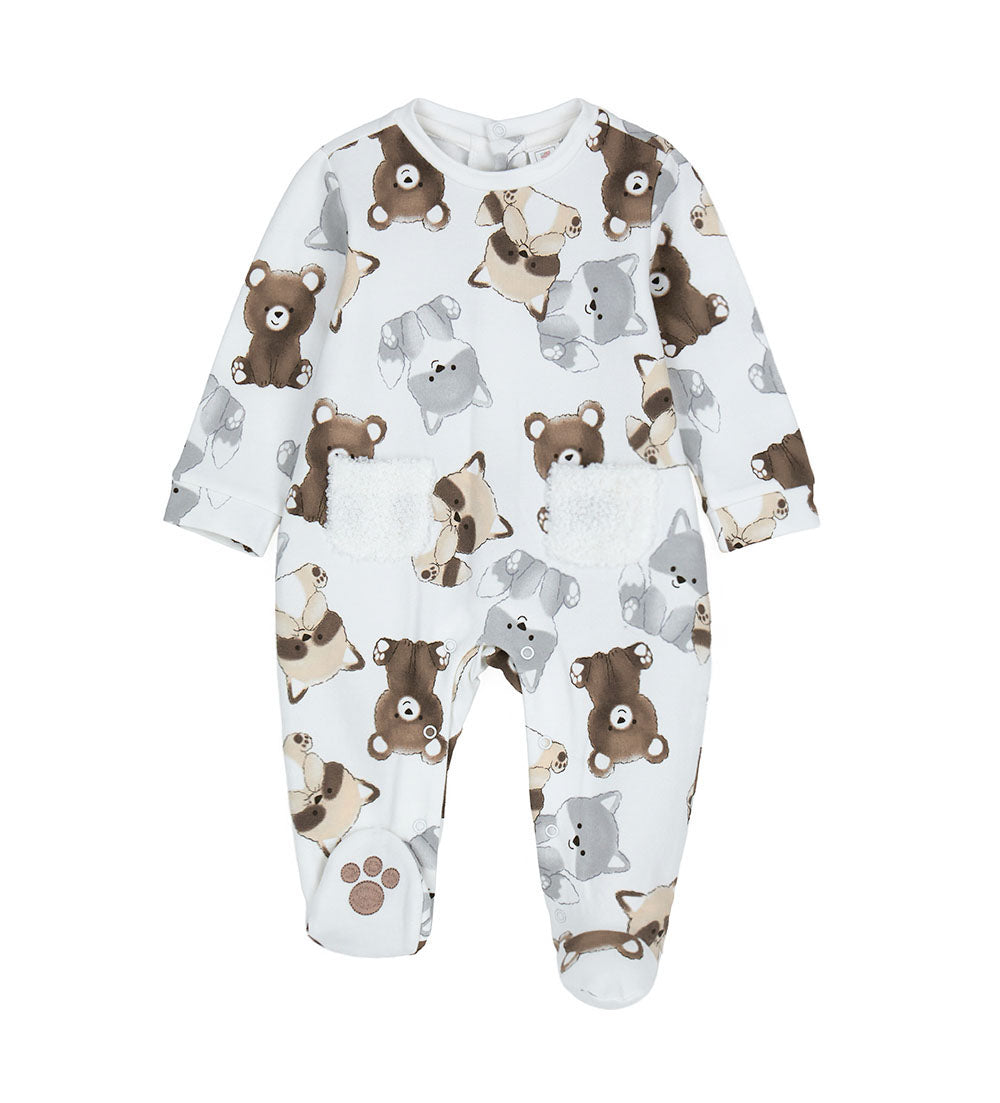 Fairy Forest Jumpsuit Fleece Newborn