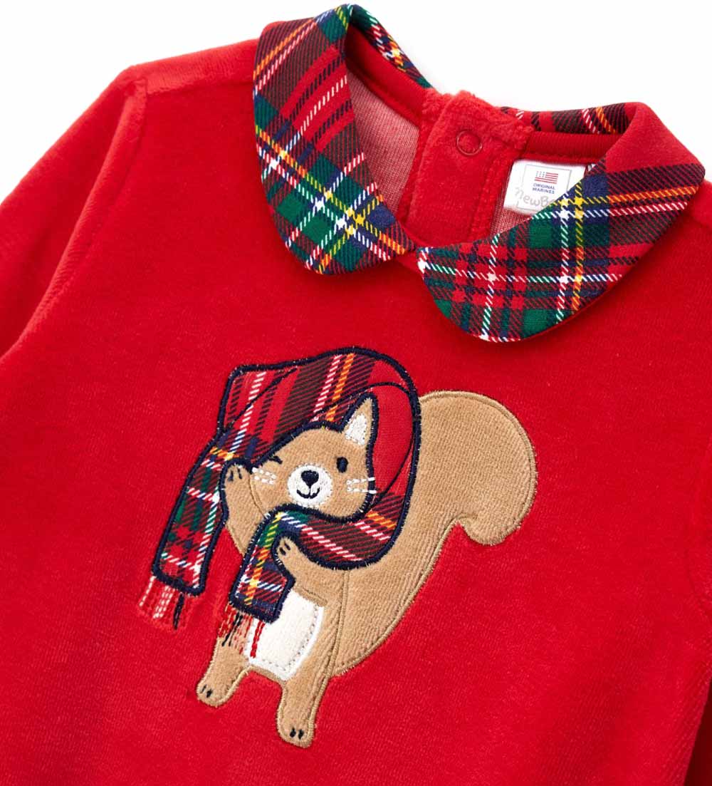 Party Jumpsuit Chenille Newborn