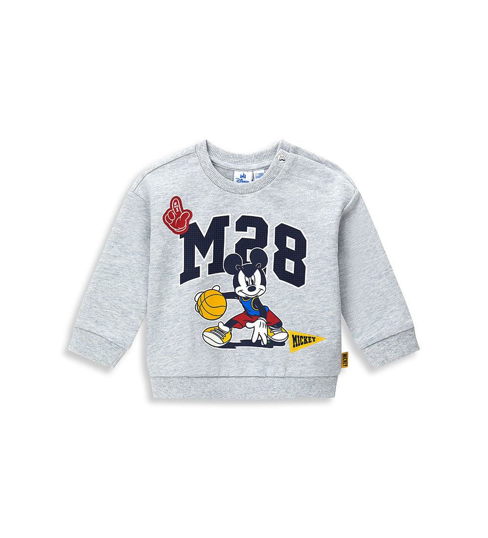 Back To School DISNEY Baby Boy Sweatshirt with Collar Shirts & Tops