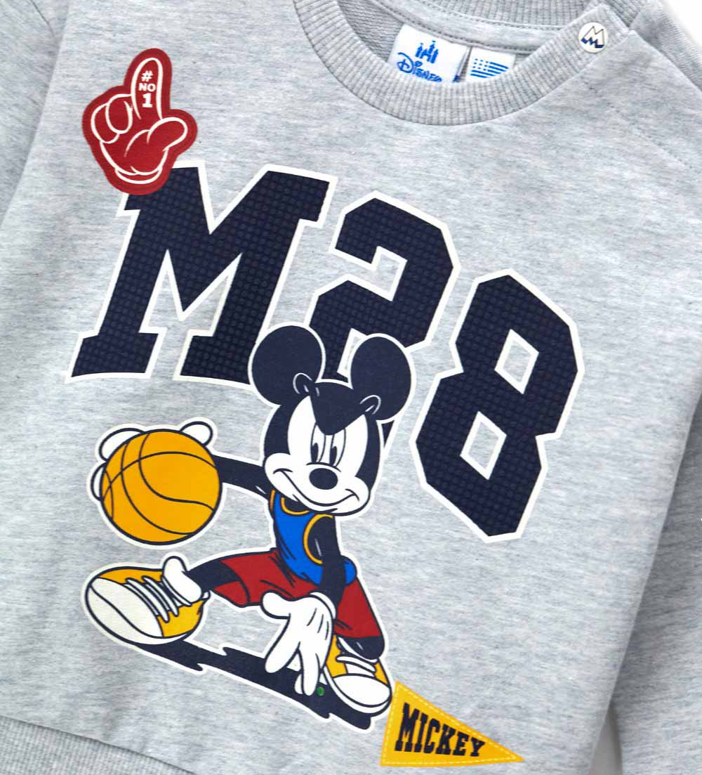 Back To School DISNEY Baby Boy Sweatshirt with Collar Shirts & Tops