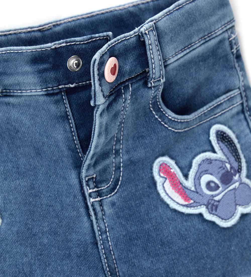 Back To School DISNEY STITCH Baby Girl Sweatshirt with Hood Closed Shirts & Tops
