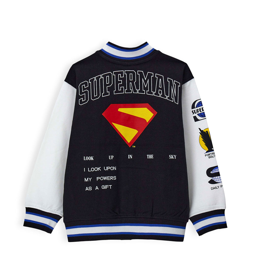 Capsule Denim COMICS JLEAGUE Boy Sweatshirt Jacket Shirts & Tops