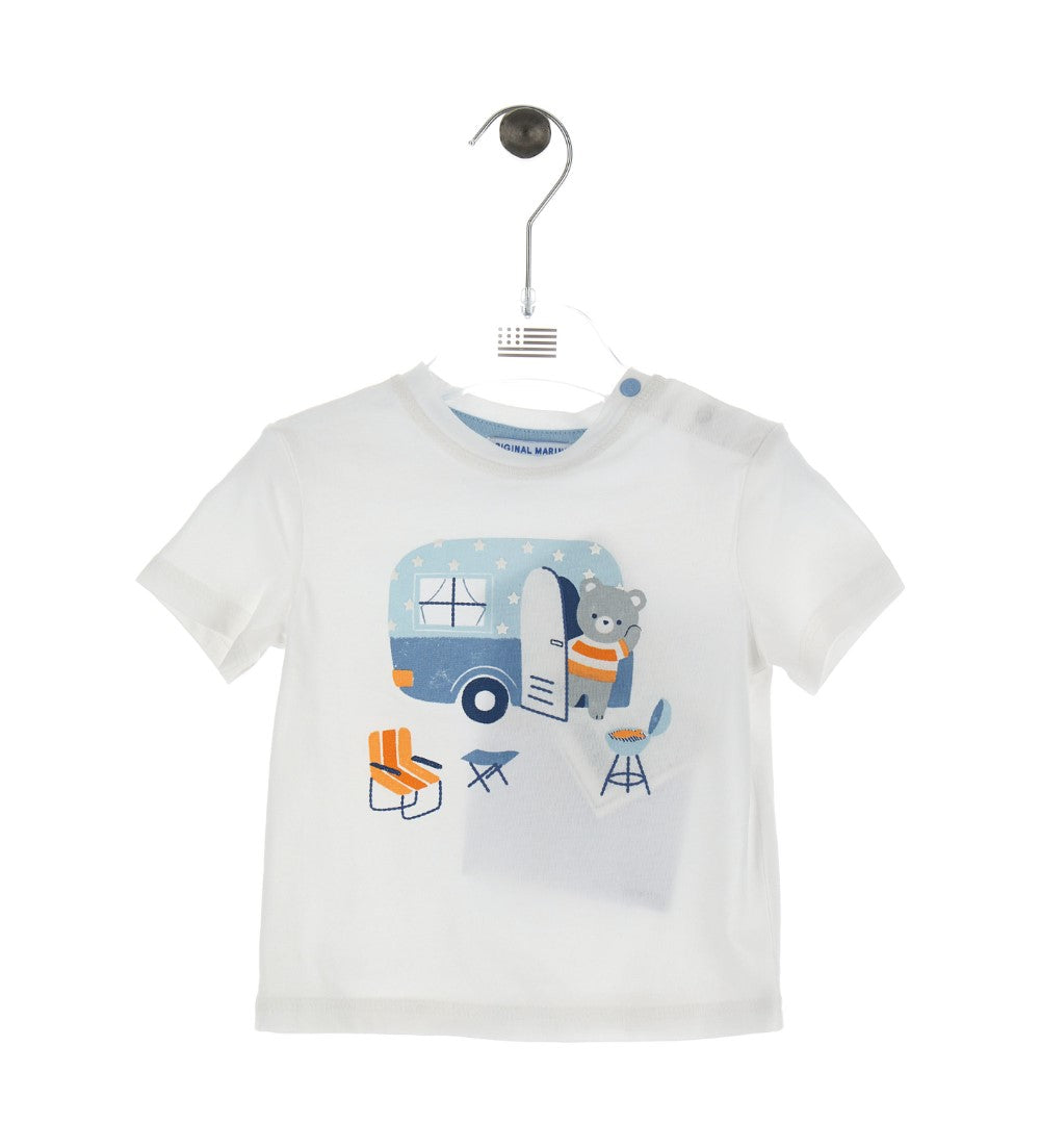 Tangerine Baby Boy Short Sleeve T-Shirt 1
