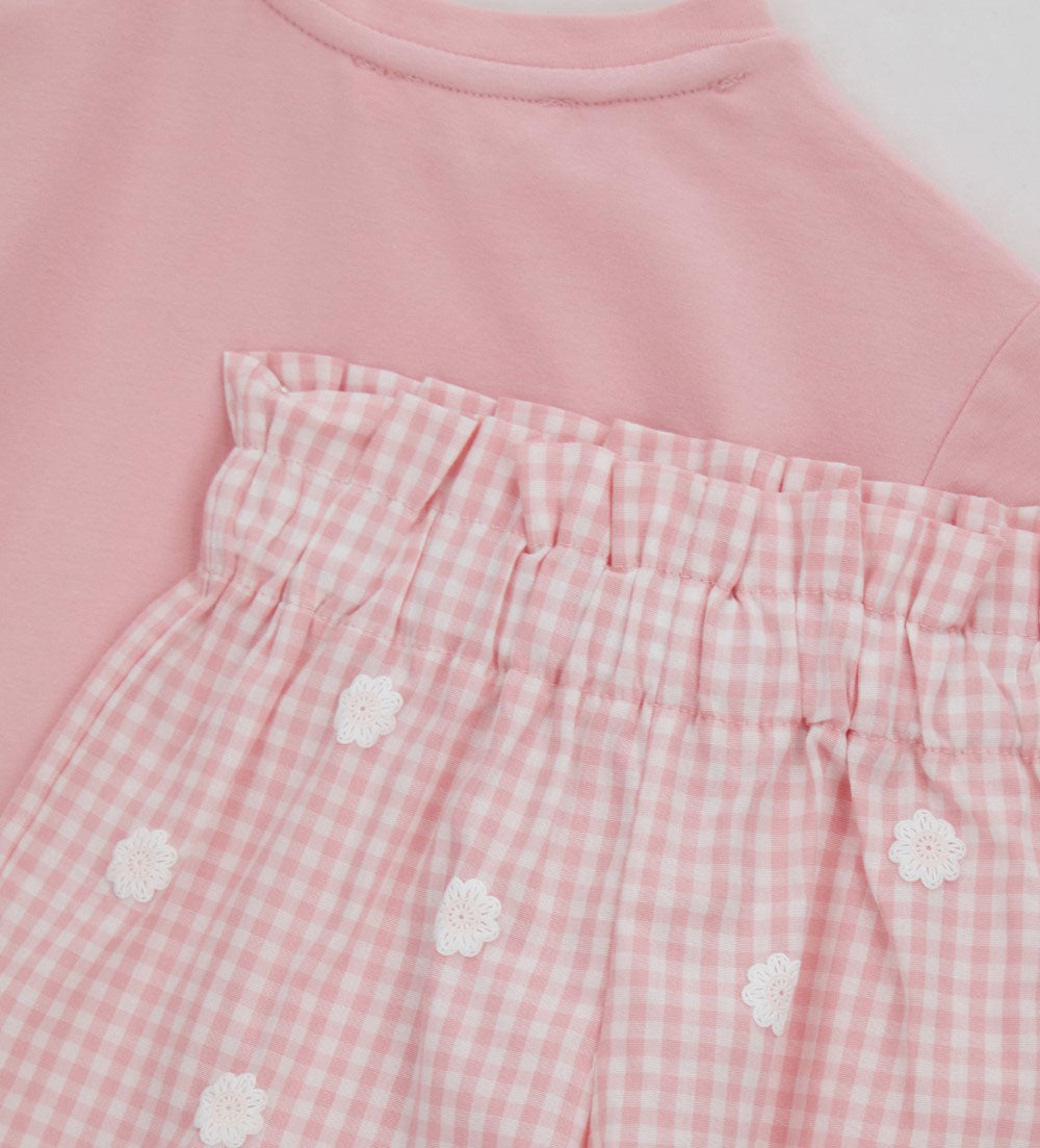 Special Day Baby Girl Bermuda T-Shirt Set