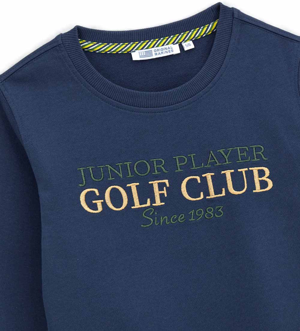 Golf League Boy Sweatshirt With Embroidery 1