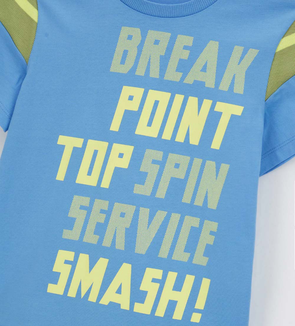 Tennis Cool Boy T-Shirt And Bermuda Shorts Set 1