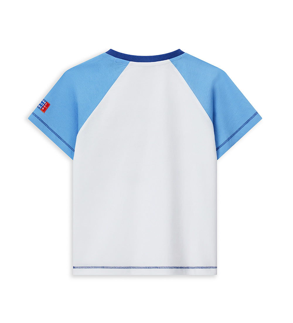 Beach College Boy Short Sleeve T-Shirt 2