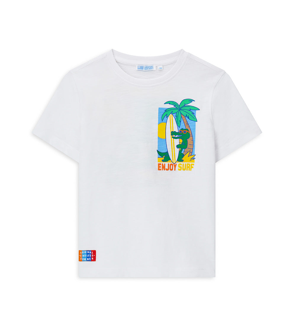 Beach College Boy T-Shirt With Prints 2