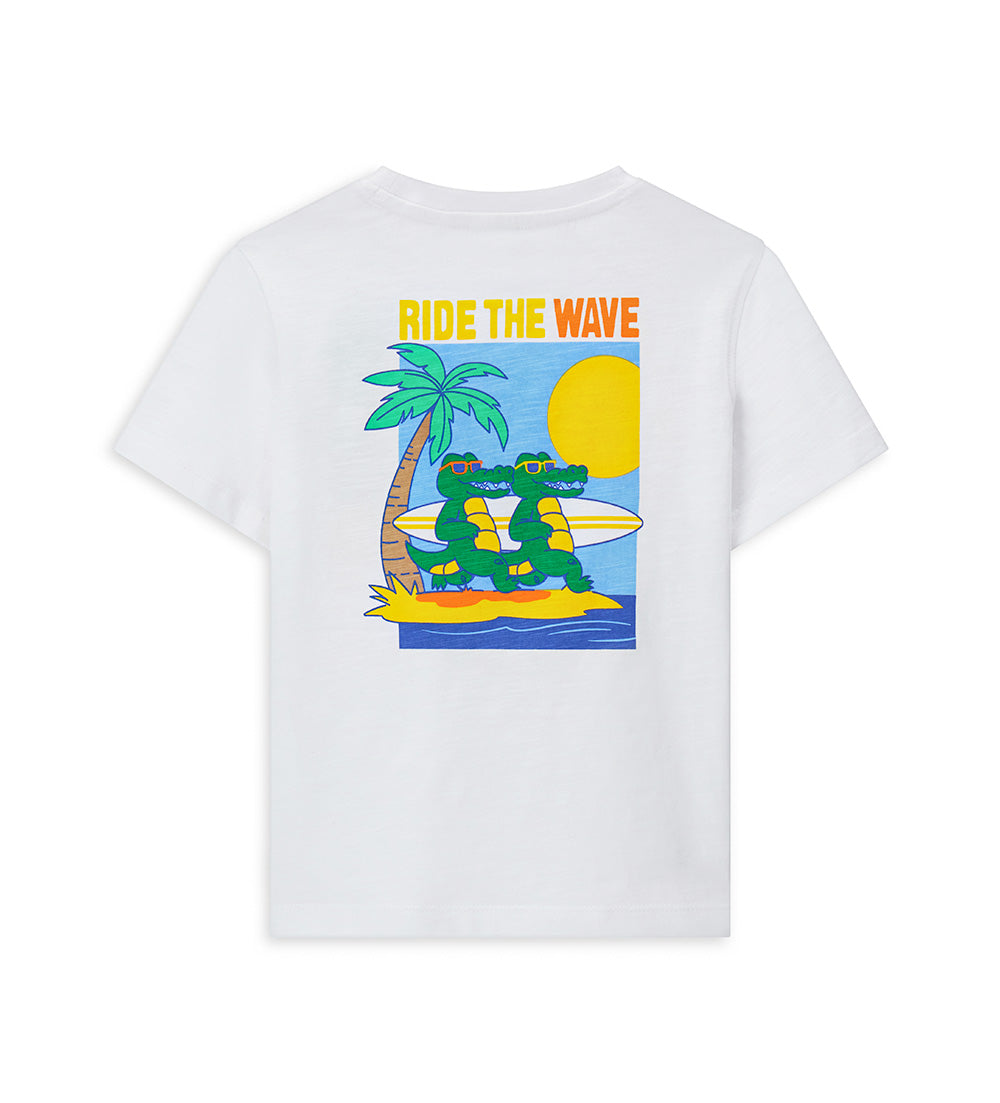 Beach College Boy T-Shirt With Prints 2