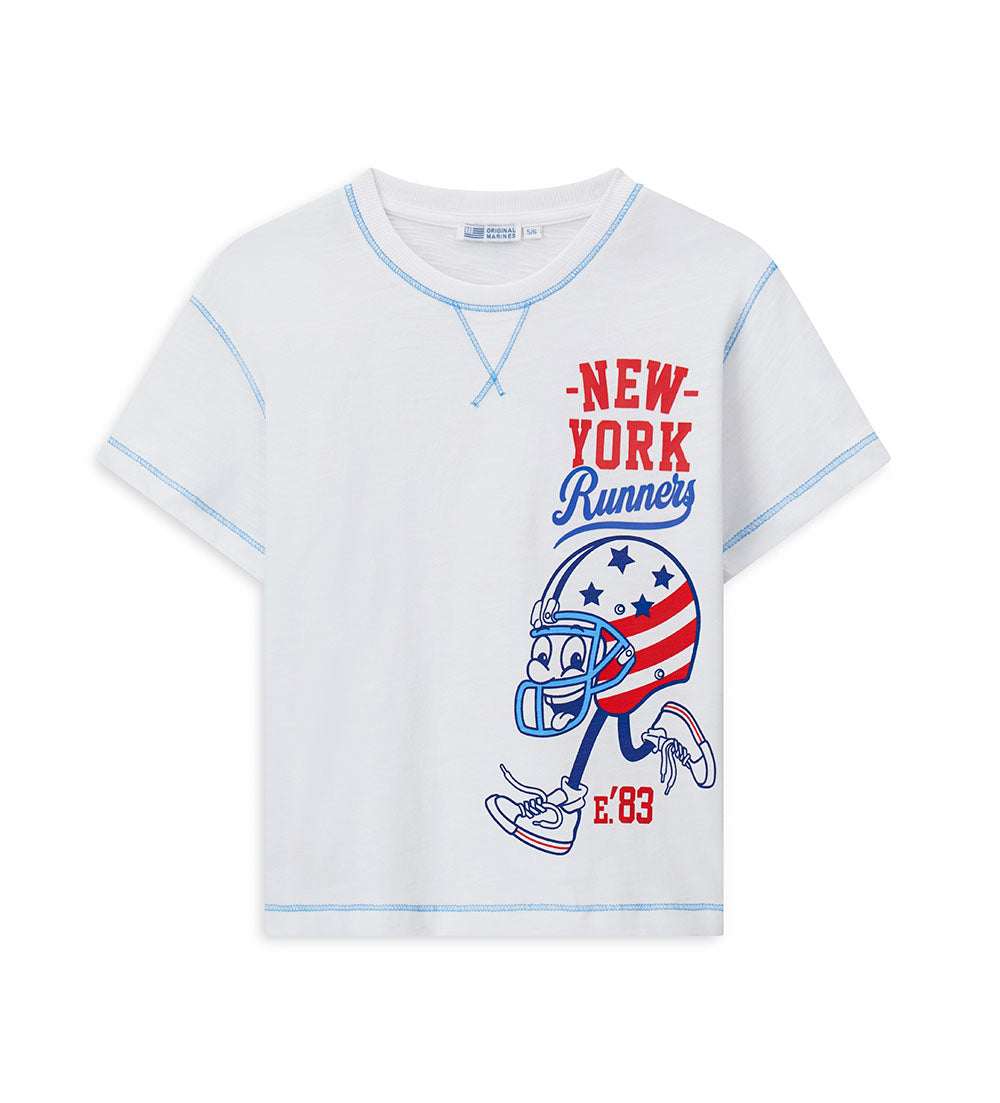 Beach College Boy Printed T-Shirt 3