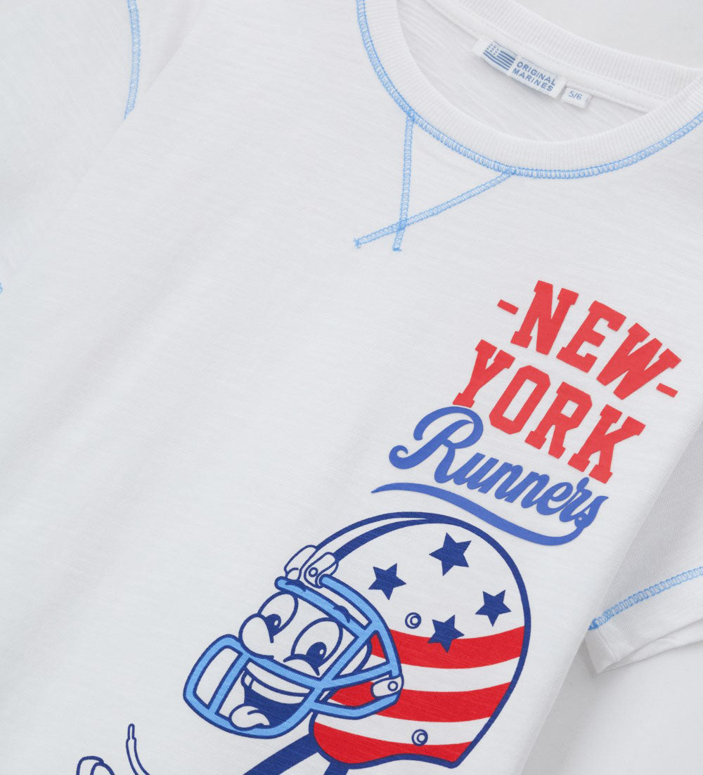 Beach College Boy Printed T-Shirt 3