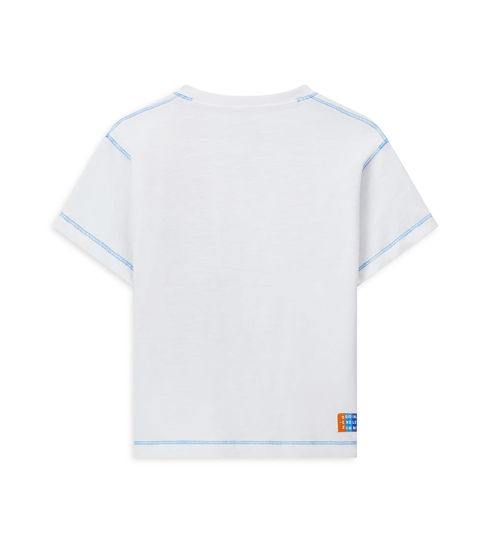 Beach College Boy Printed T-Shirt 3