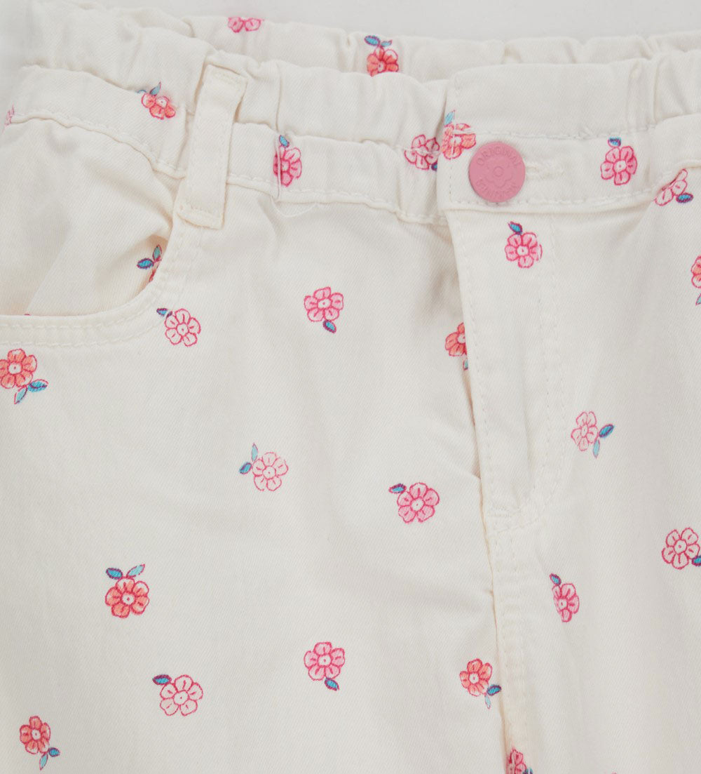 House Of Flowers Girl Flowered Trousers