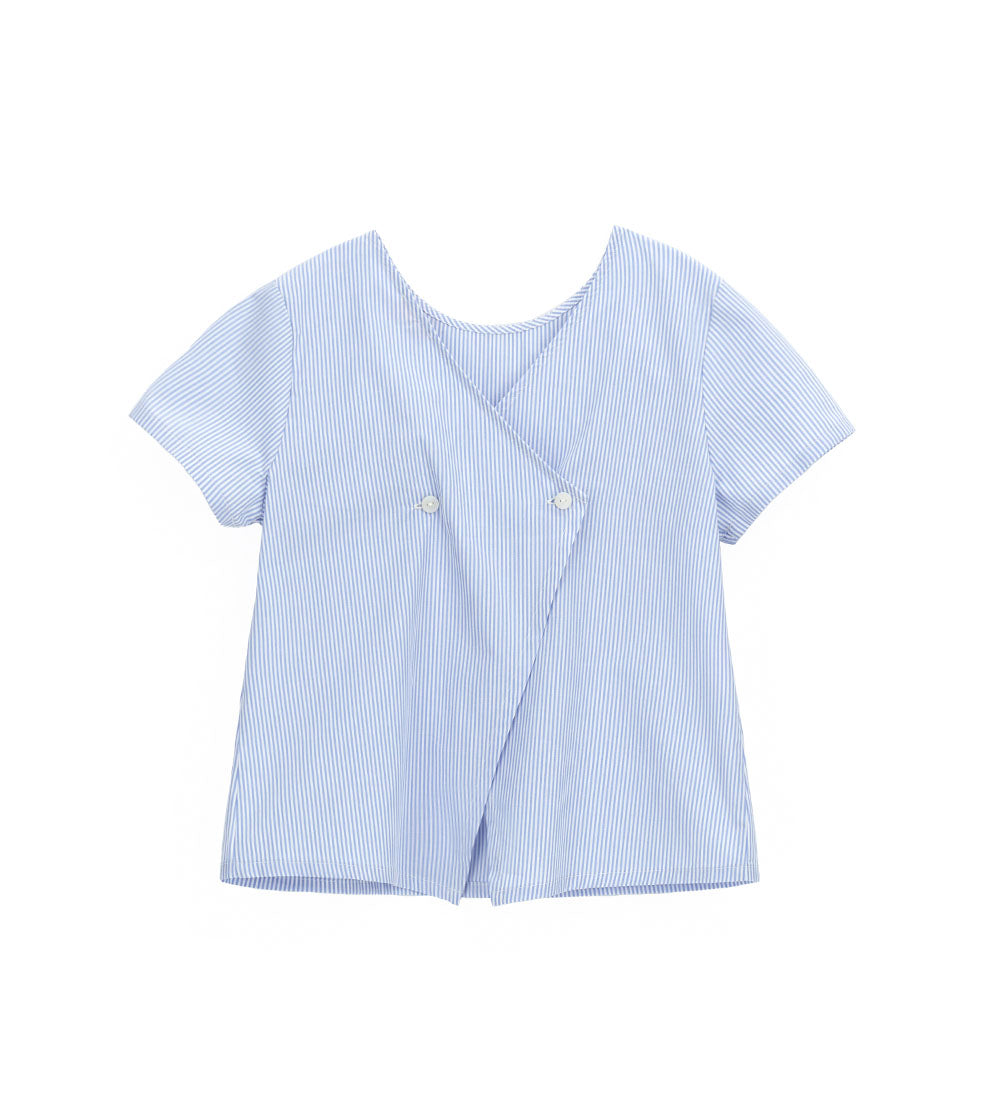 Mademoiselle Girl Shirt With Embroidery