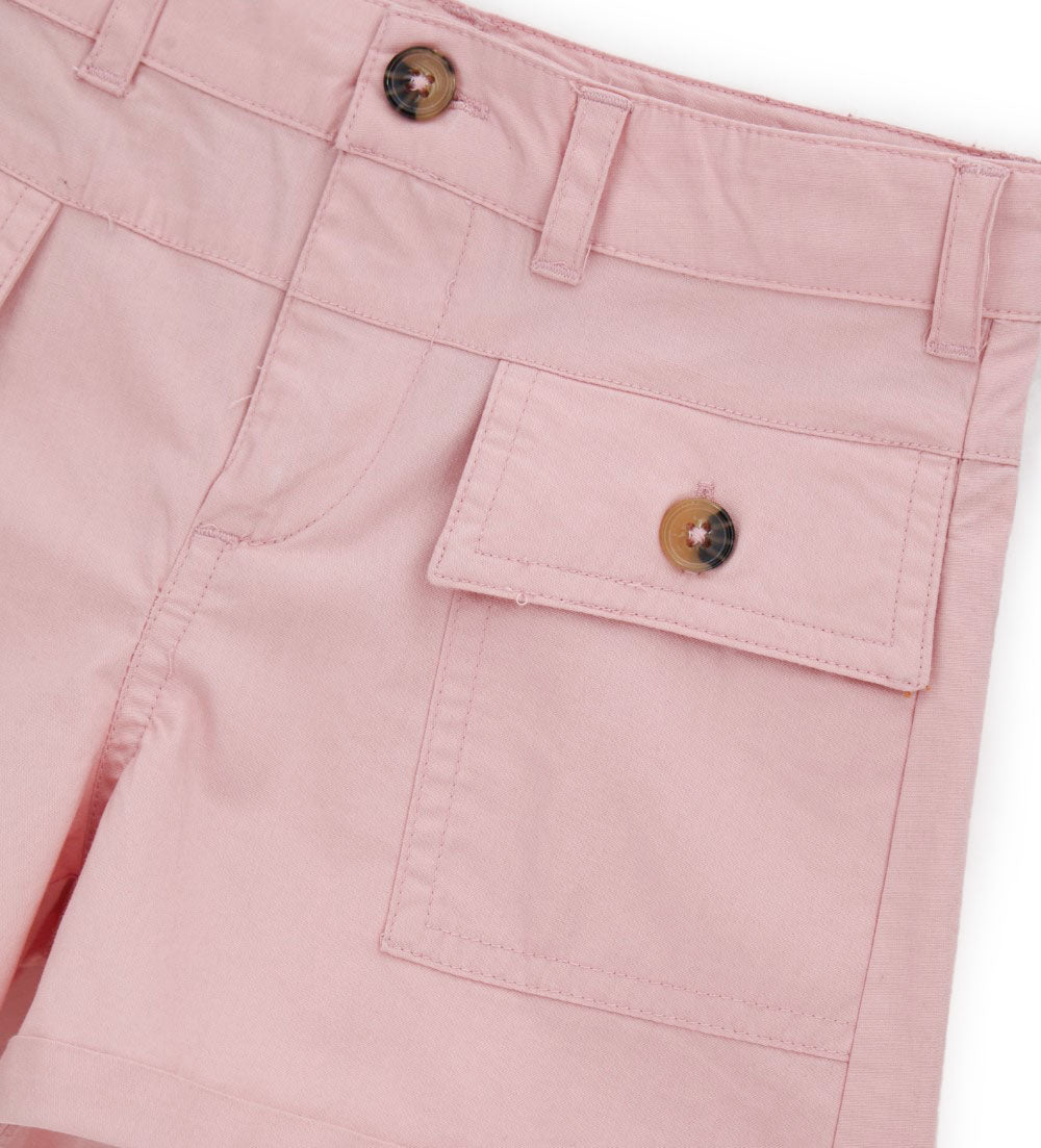 Arty Wild Girl Shorts With Cuffs