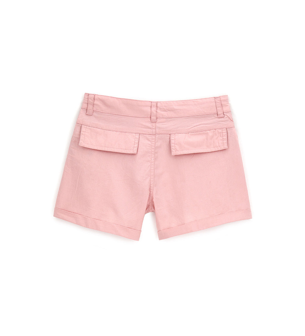 Arty Wild Girl Shorts With Cuffs