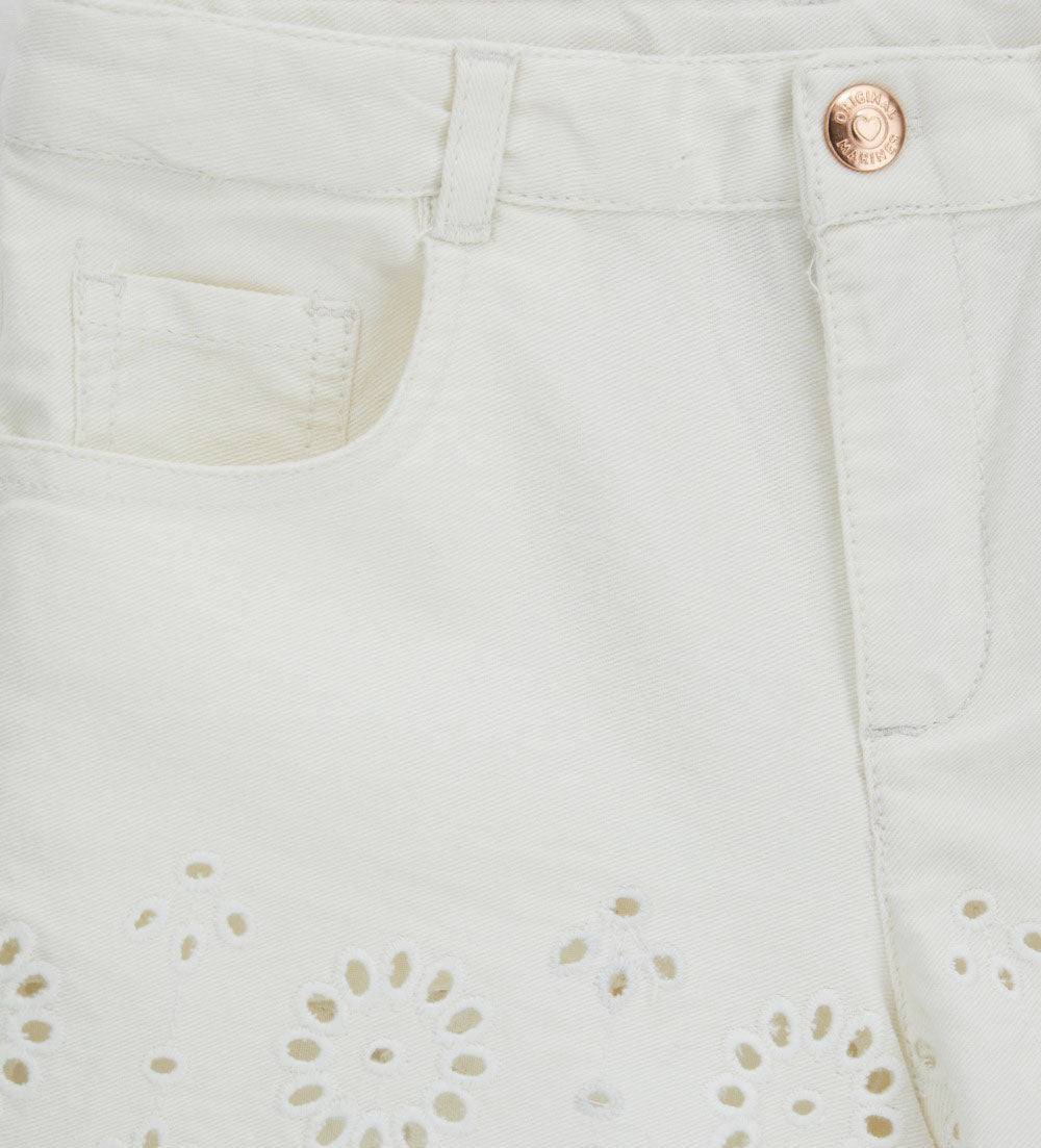 Arty Wild Girl Shorts With Embroidery
