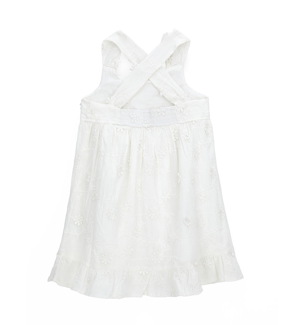 Arty Wild Girl Embroidered Dress
