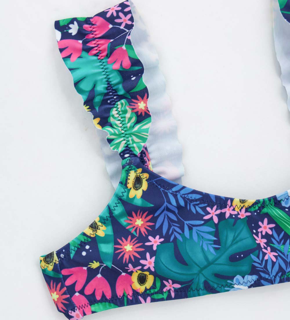 Beachwear Girl Floral Bikini 2