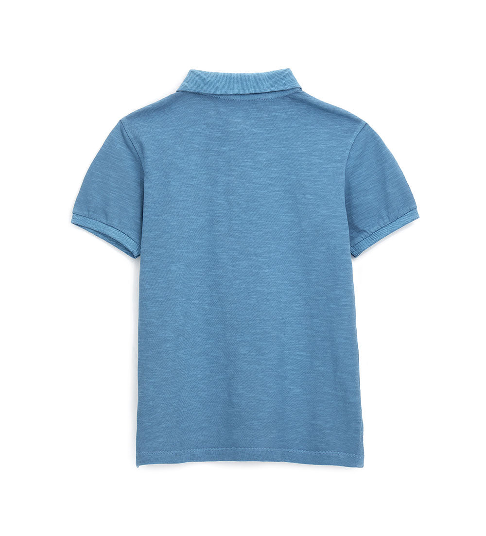 Denim Truker Teen Boy Jersey Polo