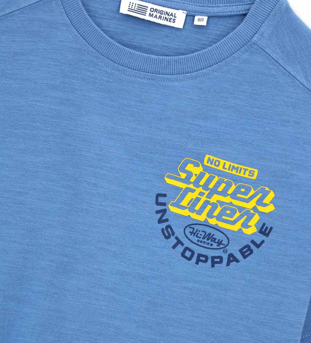 Denim Truker Teen Boy Jersey T-Shirt