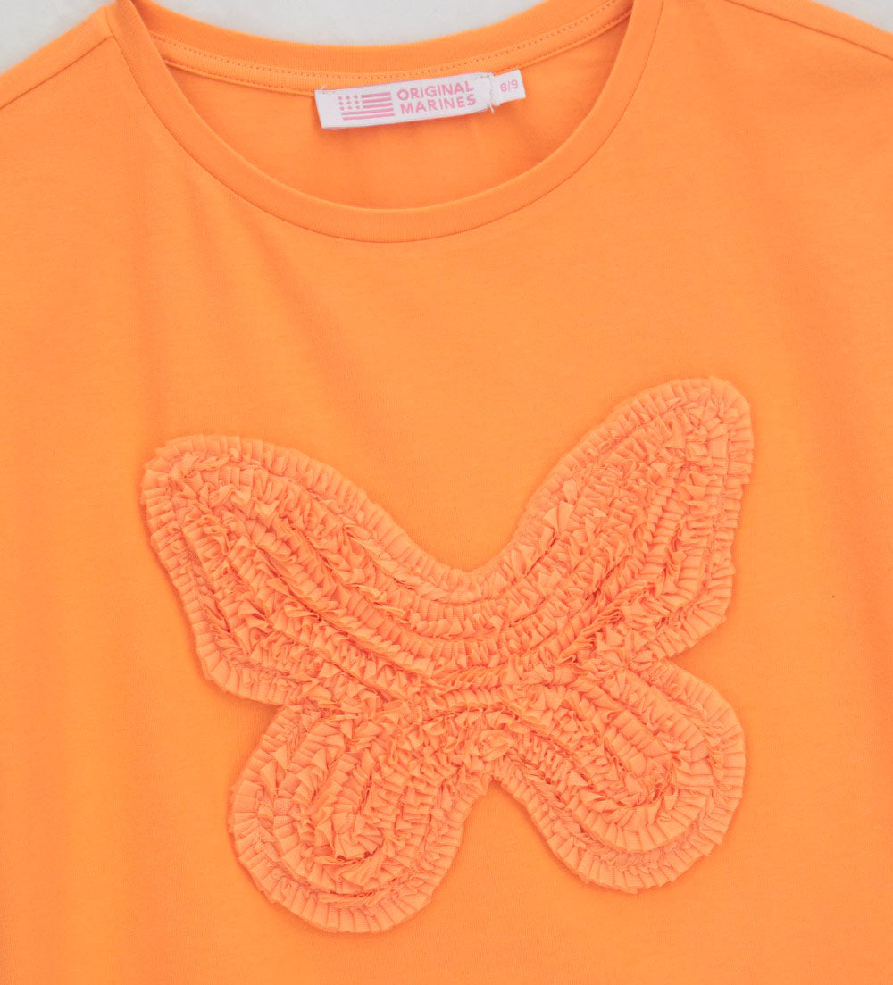 Spring Bloom Teen Girl T-Shirt With Applications