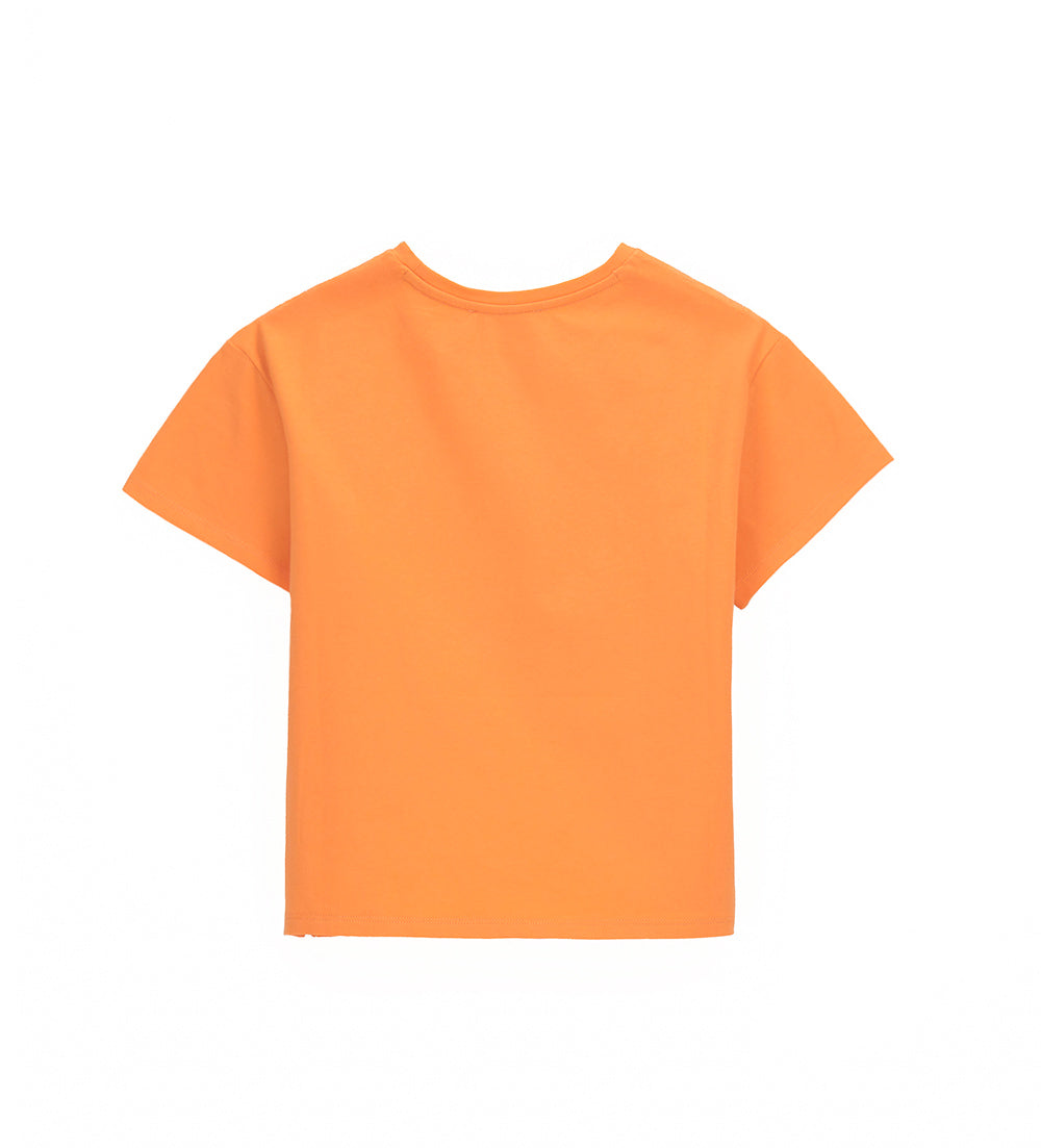 Spring Bloom Teen Girl T-Shirt With Applications