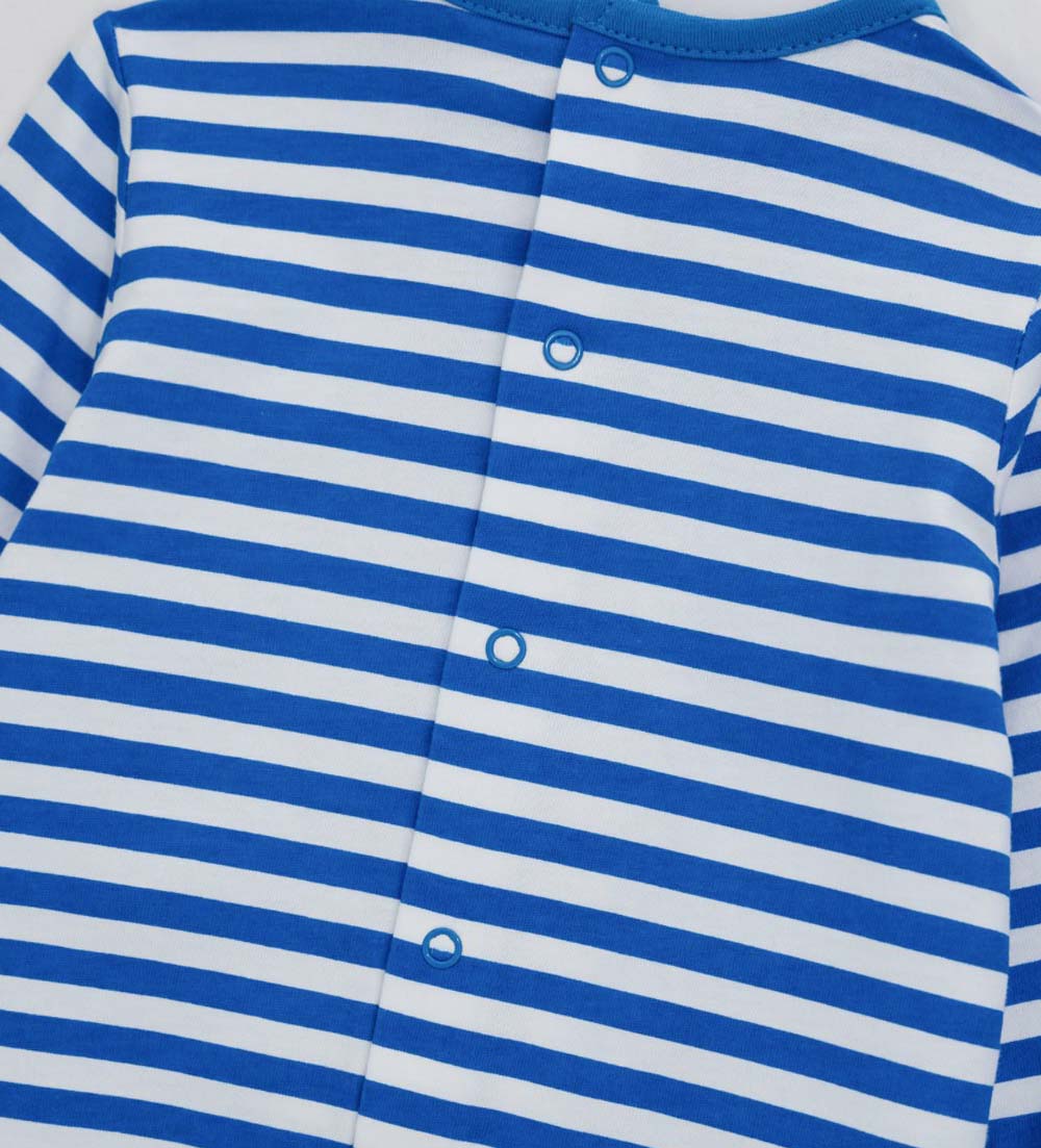 Sunlight New Born Boy Striped Overall