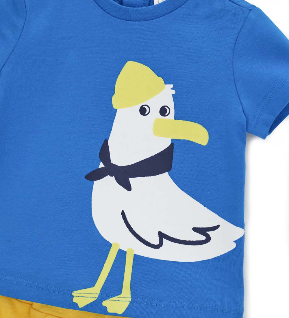 Sunlight New Born Boy T-Shirt And Bermuda Shorts Set 4