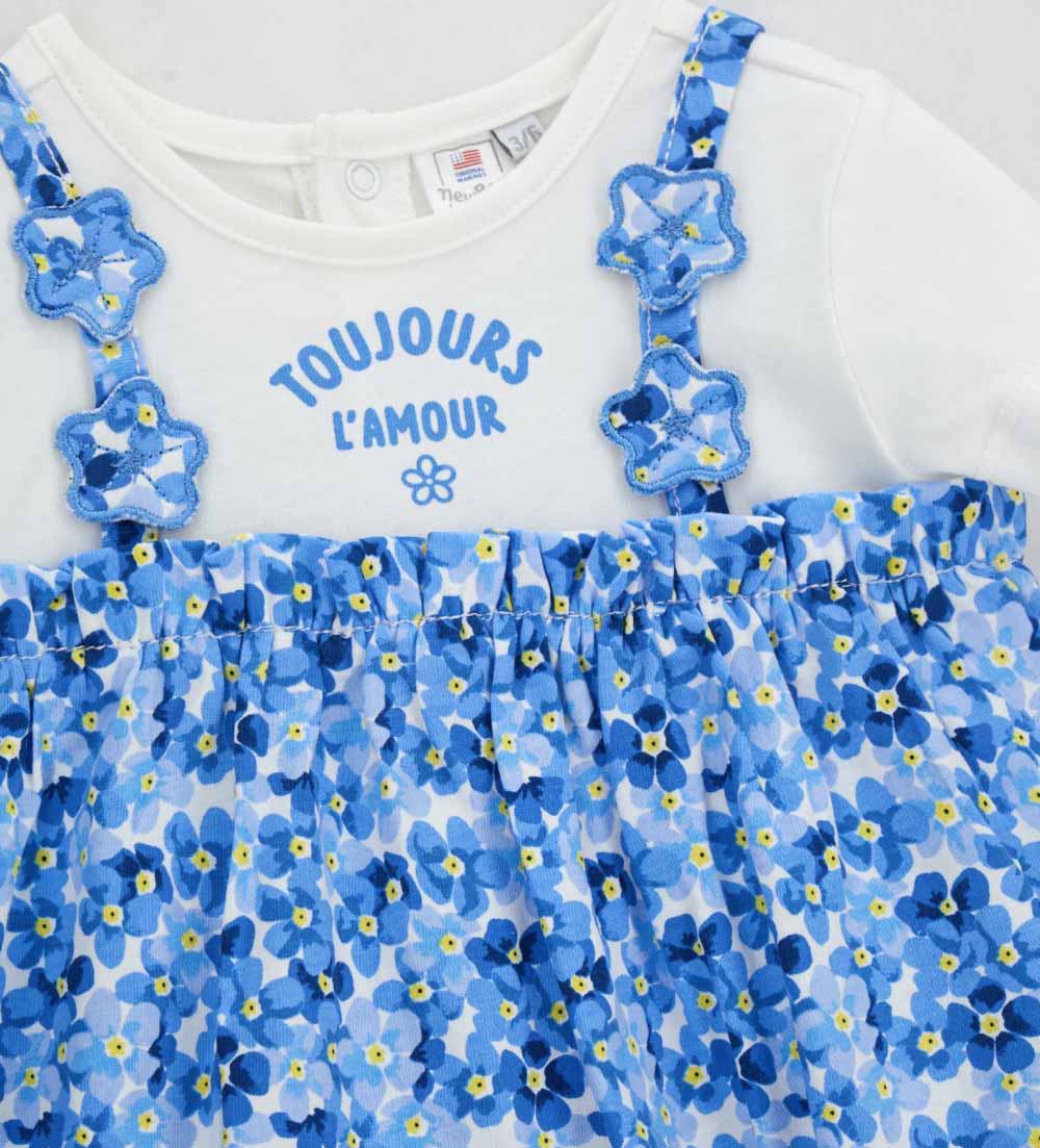 Sunlight New Born Girl Broken Cotton Romper