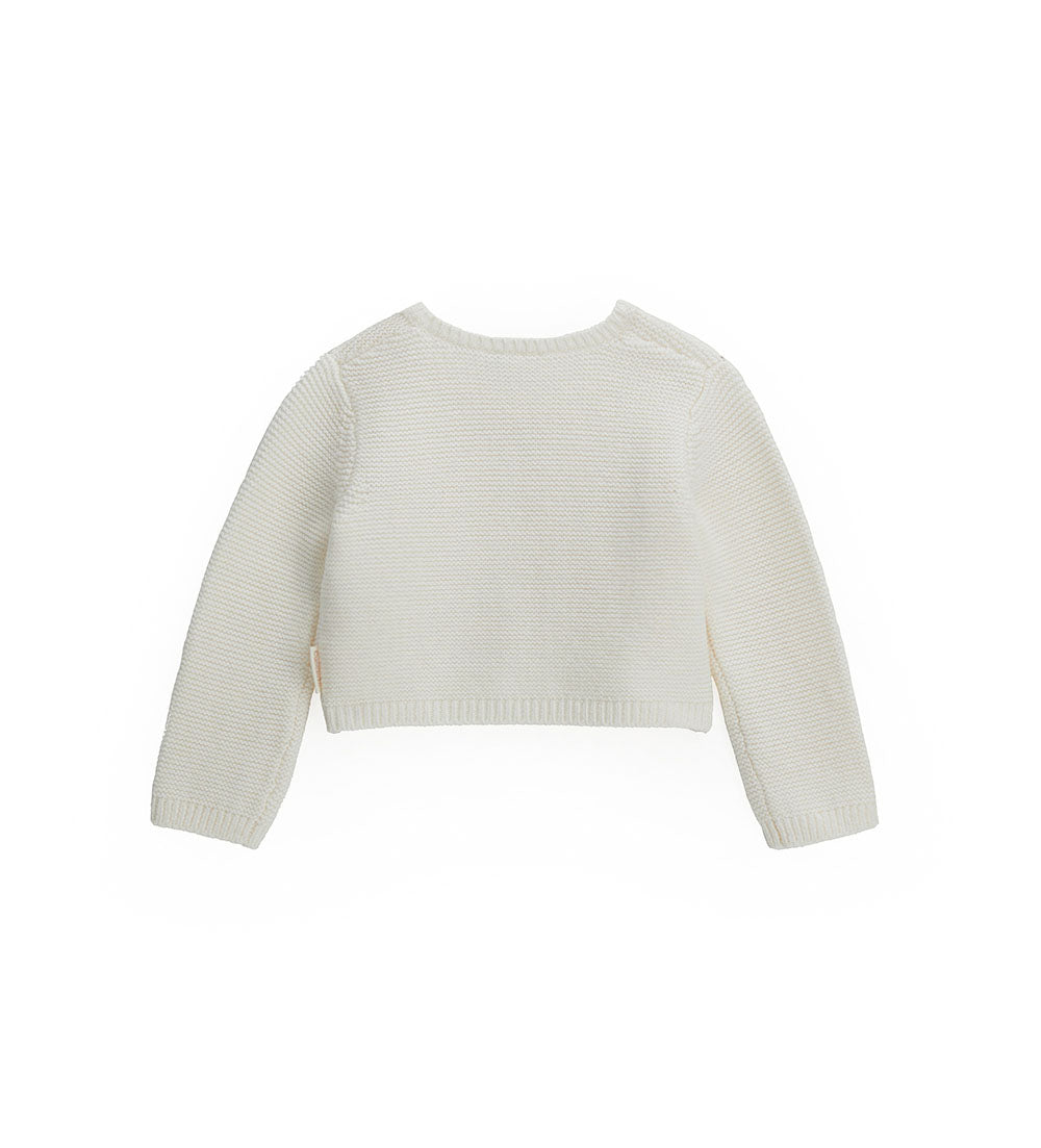 Wet Sand New Born Boy Cardigan Sweater
