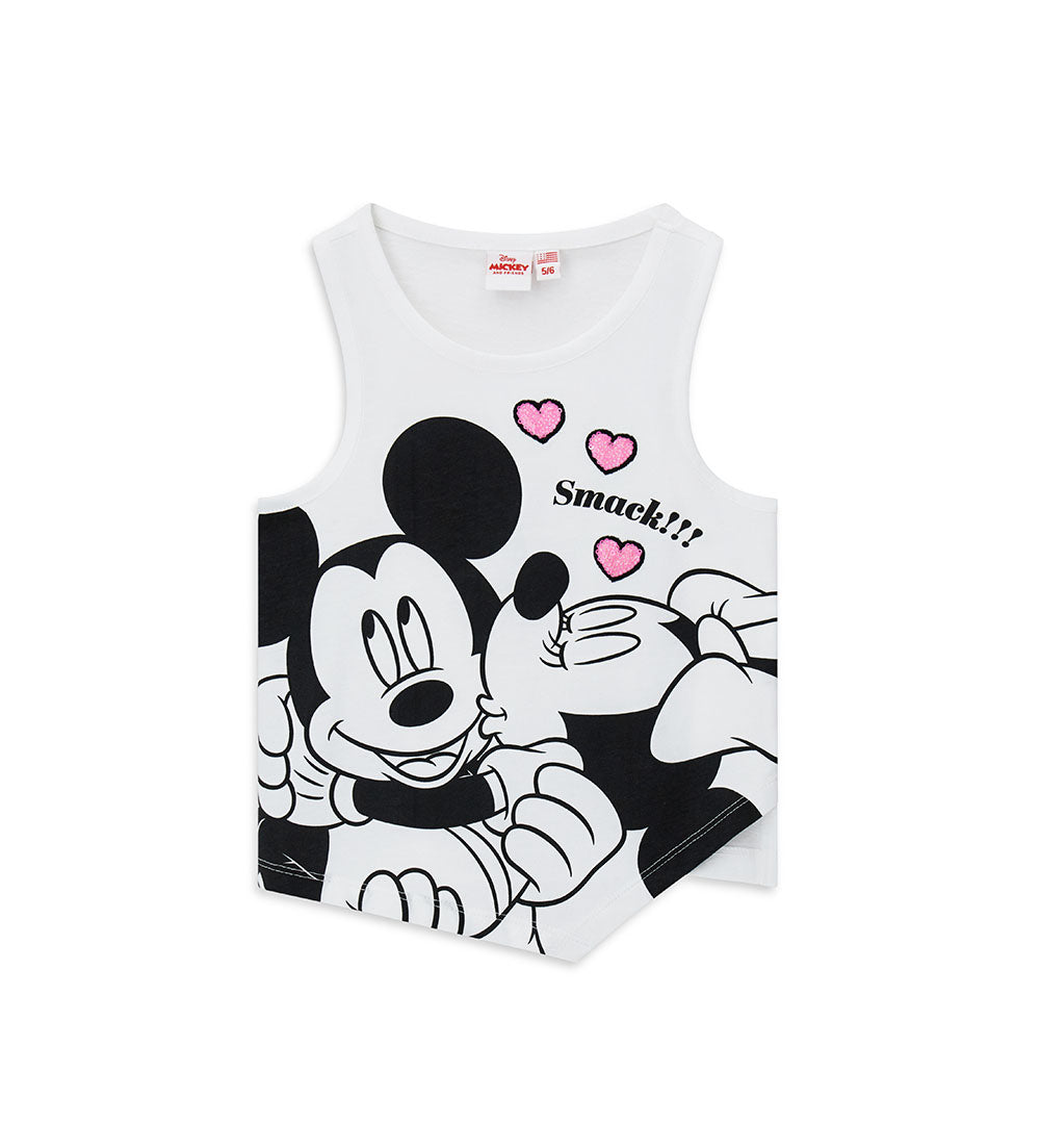 Active Girl Disney Asymmetric Tank Top